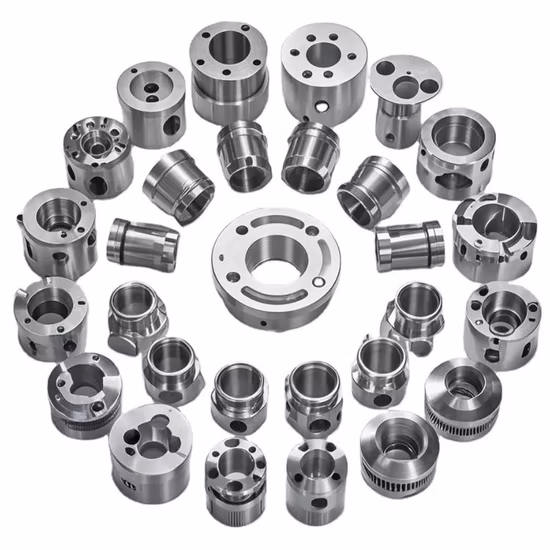 Peças de usinagem CNC de titânio grau 5 usinadas sob encomenda