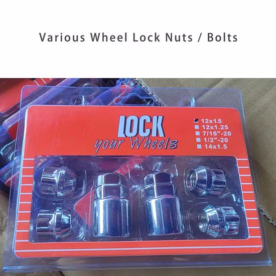 Parafuso da roda de titânio M14X1,5/1,25 Parafuso da roda de titânio