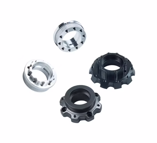 Peças de áudio de boa precisão de alumínio usinado CNC Gear Titanium Parts.